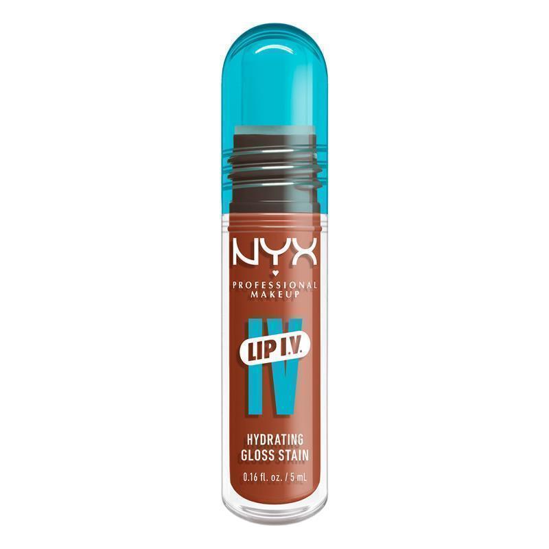 NYX Lip IV Hydrating Gloss Stain Caramel Drip