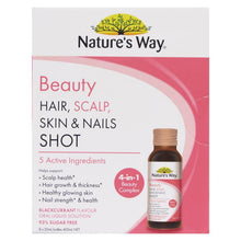 Nature's Way Beauty Hair Scalp Skin & Nails Shots 8x50ml - GimmeNow