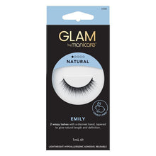 Glam By Manicare Emily Lashes Natural
