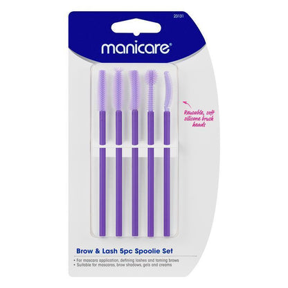 Manicare Brow & Lash 5pc Spoolie Set