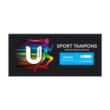 U By Kotex Sport Tampons Regular 16 Pack