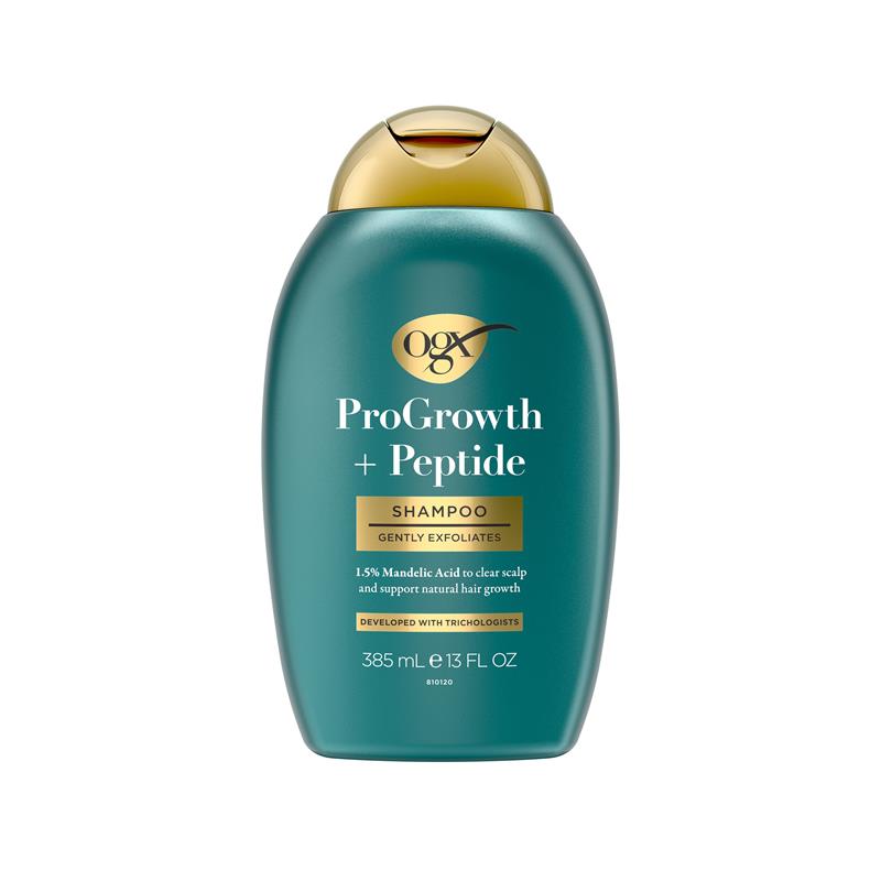 OGX ProGrowth + Peptide Shampoo 385ml