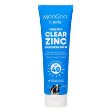 MooGoo Baby And Child Clear Zinc Sunscreen SPF40 120g