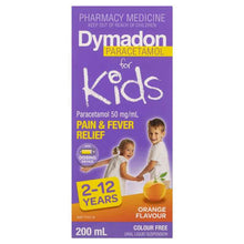 Dymadon for Kids Orange 2 years - 12 years 200mL