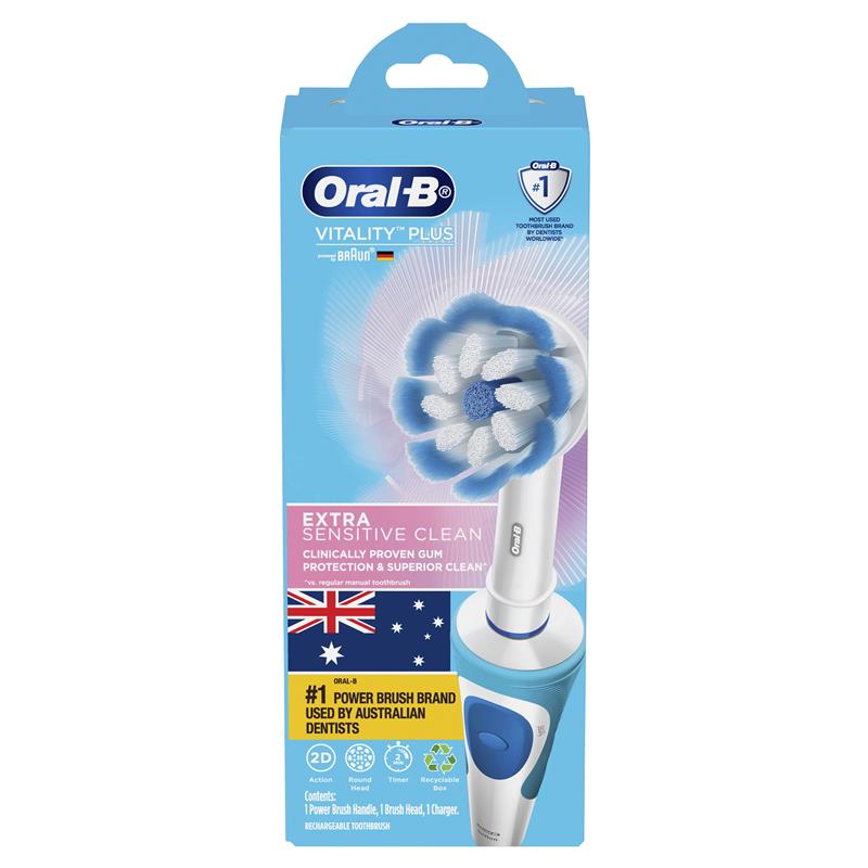 Oral B Power Toothbrush Vitality Extra Sensitive - GimmeNow