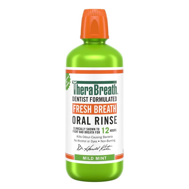Therabreath Mild Mint Oral Rinse 1 Litre
