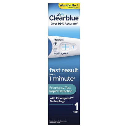 Clearblue Pregnancy Test Rapid Detection 1 Test