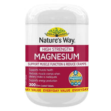 Nature's Way High Strength Magnesium 600mg 300 Tablets