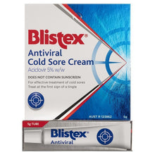 Blistex Lip Antiviral Cold Sore Cream 5g