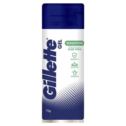Gillette Aloe Sensitive Gel 70g