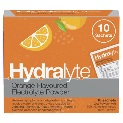 Hydralyte Powder Orange 5G X 10