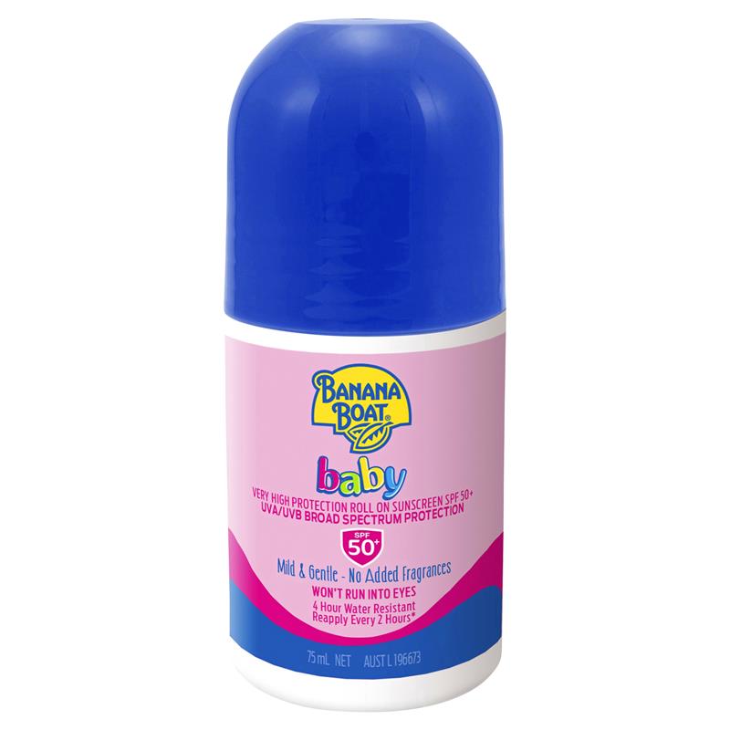 Banana Boat SPF 50+ Baby 75ml Roll On
