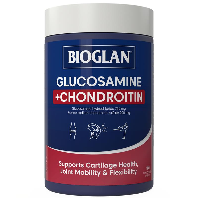 Bioglan Glucosamine + Chondroitin 180 Tablets