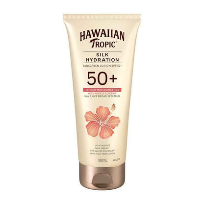 Hawaiian Tropic Silk Hydration Lotion 50+ 180ml