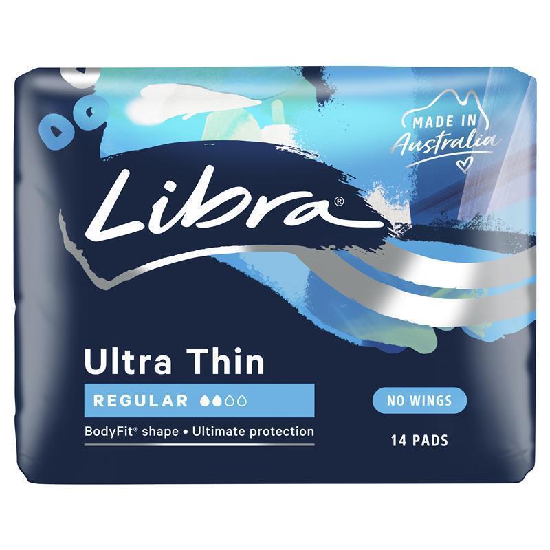 Libra Ultra Thins Pads Regular 14 Pack