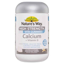 Nature's Way Adult Vita Gummies Sugar Free High Strength Calcium 60 Gummies