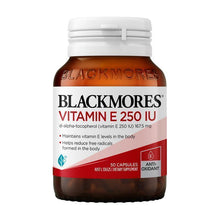 Blackmores Vitamin E 250IU 50 Capsules - GimmeNow