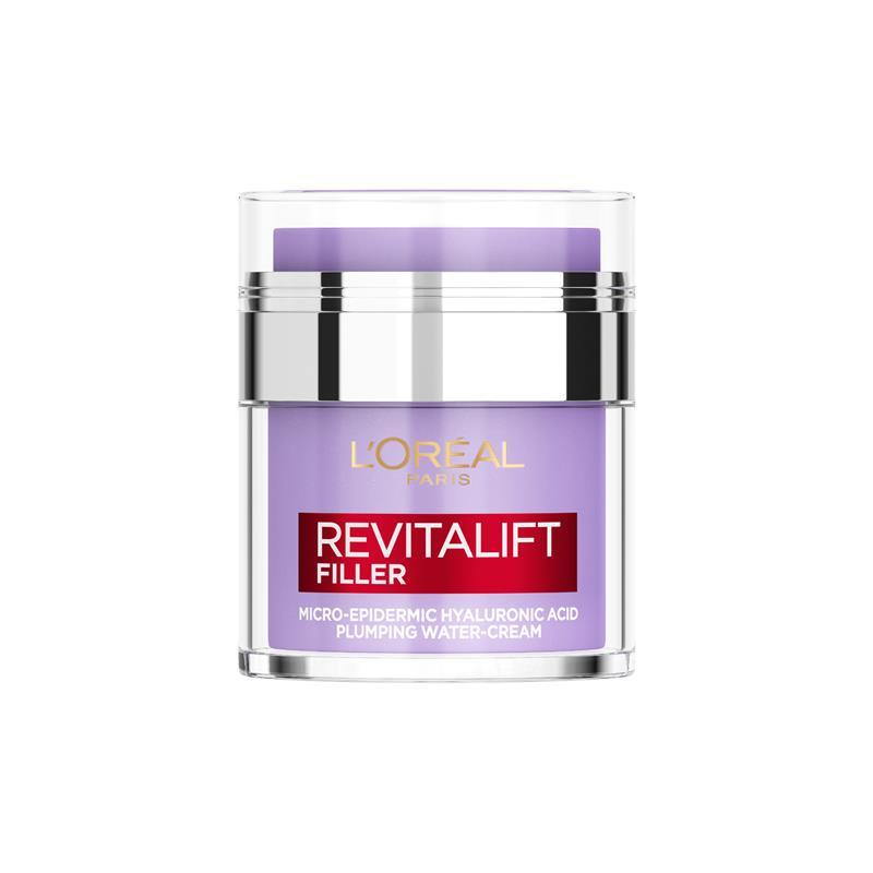 L'Oreal Paris Revitalift Filler Plumping Water Cream Hyaluronic Acid 50ml - GimmeNow