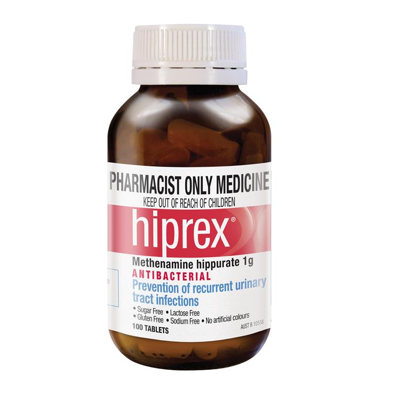 Hiprex 1g Tablets 100 (S3)
