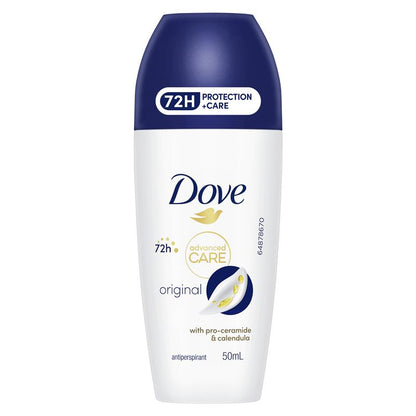 Dove Women Advanced Care Antiperspirant Deodorant 72h Roll On Original 50ml