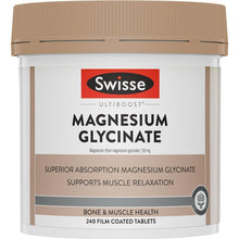 Swisse Ultiboost Magnesium Glycinate 240 Tablets Exclusive Size