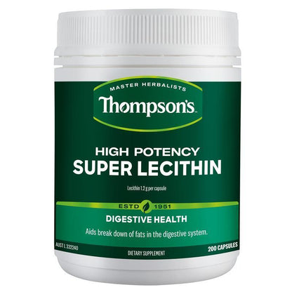 Thompson's High Potency Super Lecithin 200 Capsules
