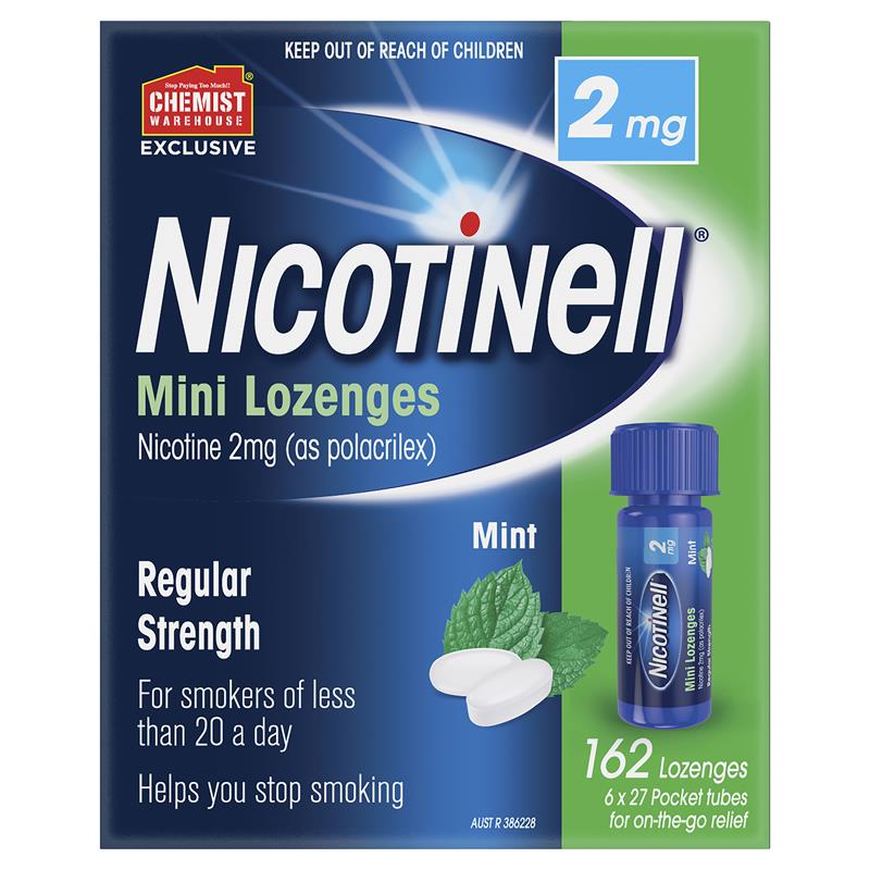 Nicotinell Mini 2mg 162 Lozenges