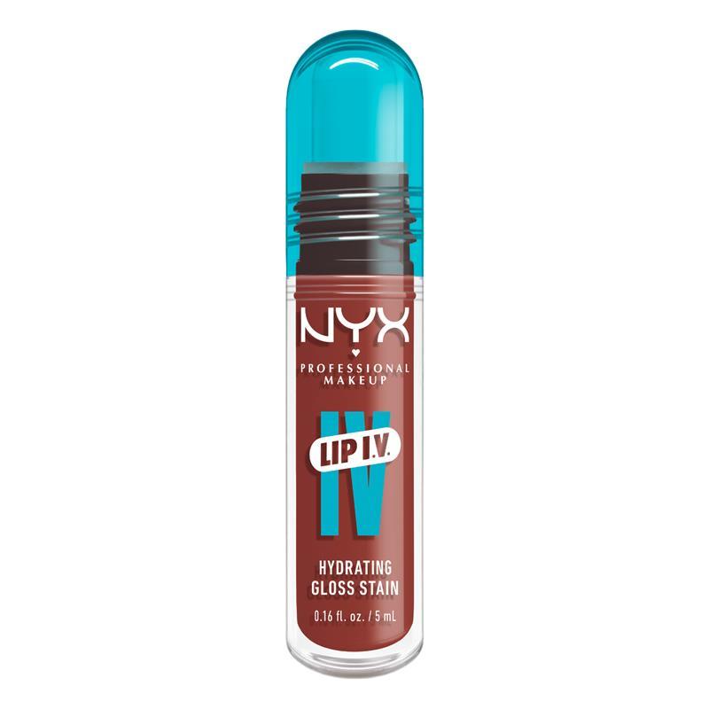 NYX Lip IV Hydrating Gloss Stain Drippin Nude