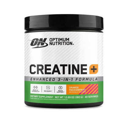 Optimum Nutrition Creatine + 3 in 1 Passion Fruit 360g