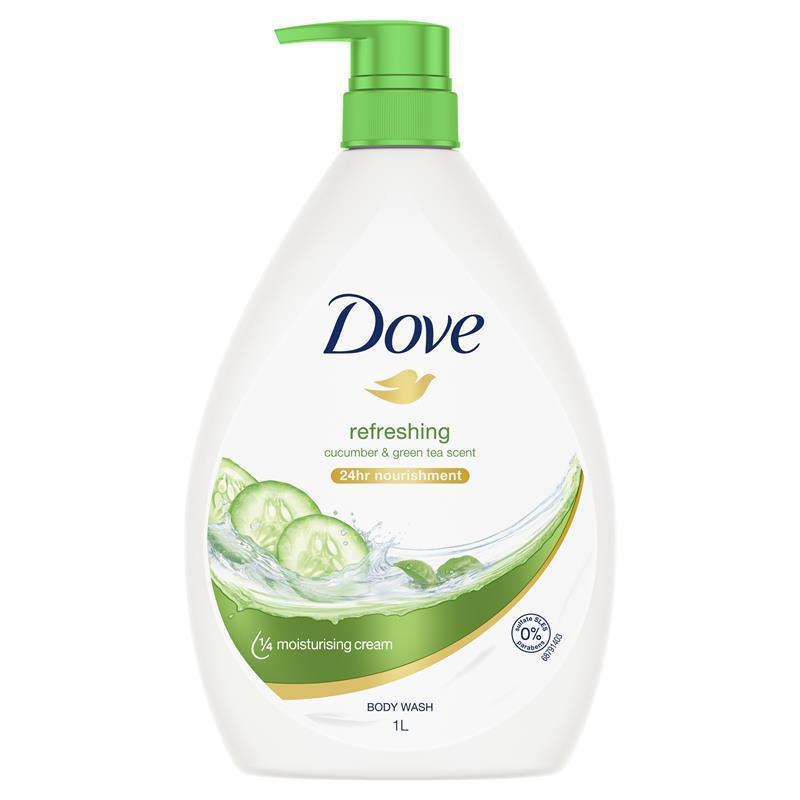 Dove Go Fresh Body Wash Fresh Touch 1L - GimmeNow