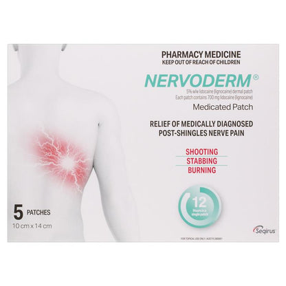 Nervoderm Lignocaine 5 Dermal Patch