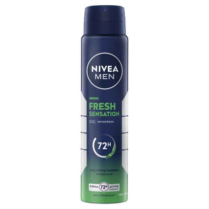 NIVEA MEN Deodorant Fresh Sensation 72hr 250ml