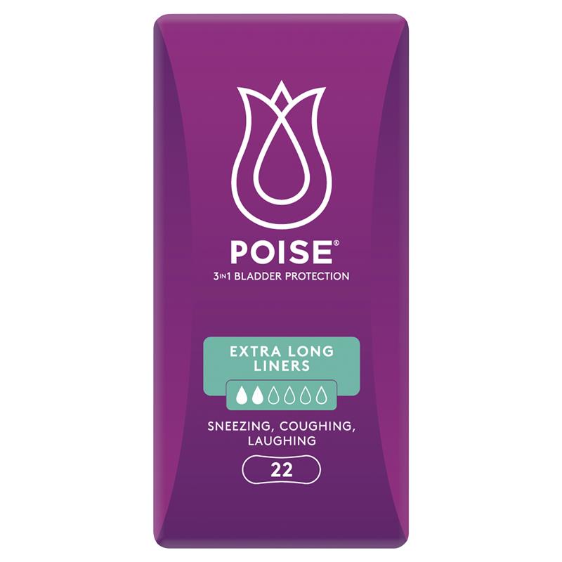Poise Liners Extra Long 22 - GimmeNow