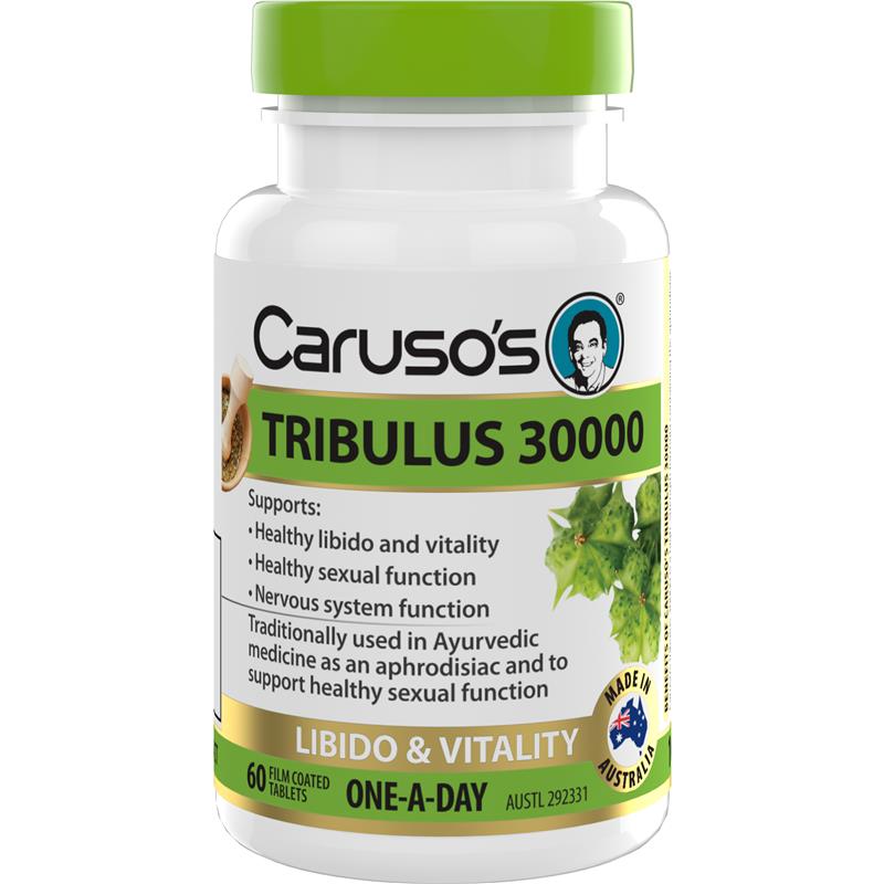 Carusos One a Day Tribulus 30000mg 60 Tablets