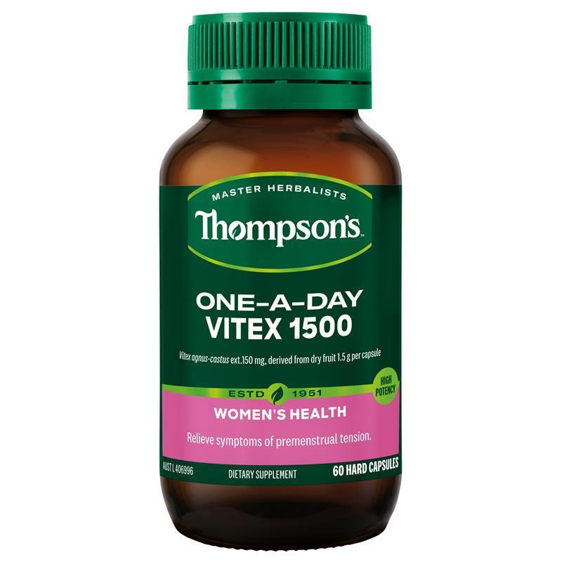 Thompson's One-A-Day Vitex 1500mg 60 Capsules