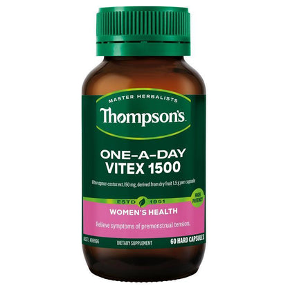 Thompson's One-A-Day Vitex 1500mg 60 Capsules