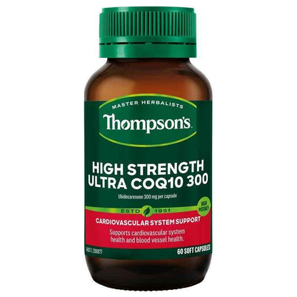 Thompson's CoQ10 300mg 60 Capsules