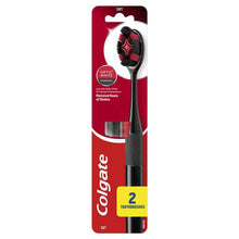 Colgate Toothbrush Optic White Pro Series Charcoal Bristles Soft 2 Pack