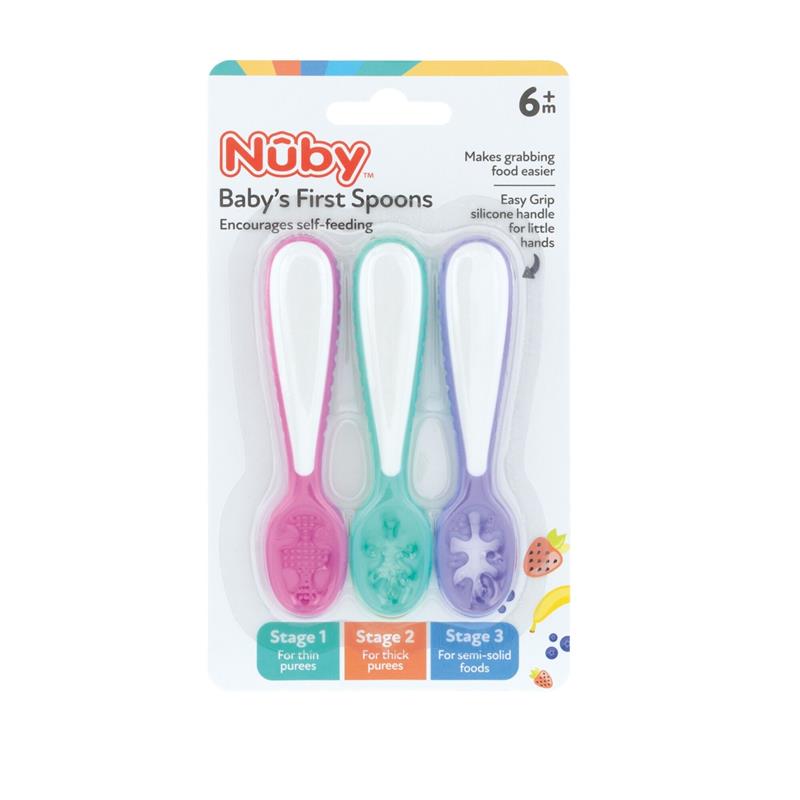 Nuby 3 Stage Dipper Spoons