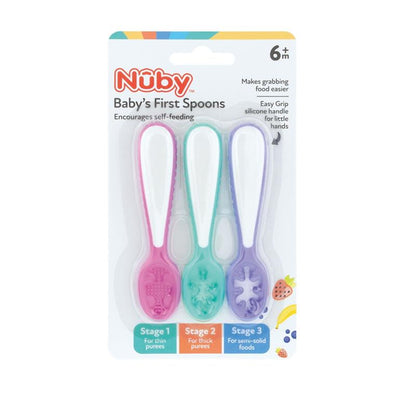 Nuby 3 Stage Dipper Spoons