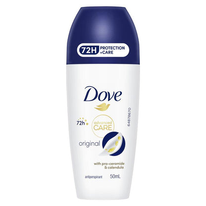 Dove Women Advanced Care Antiperspirant Deodorant 72h Roll On Original 50ml