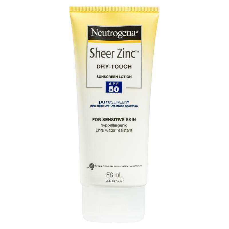 Neutrogena Sheer Zinc Body Dry-Touch Sunscreen Lotion 88mL - GimmeNow