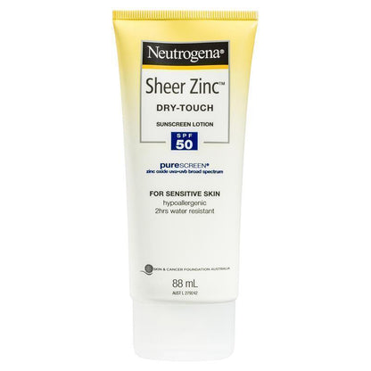 Neutrogena Sheer Zinc Body Dry-Touch Sunscreen Lotion 88mL - GimmeNow