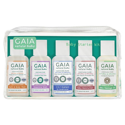 Gaia Natural Baby Starter Kit 5 x 50ml