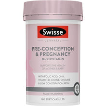 Swisse Ultinatal Pre Conception & Pregnancy 180 Capsules - GimmeNow