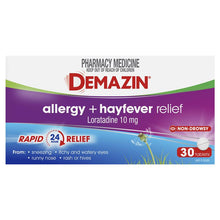 Demazin Allergy + Hayfever Relief Non-Drowsy 30 Tablets