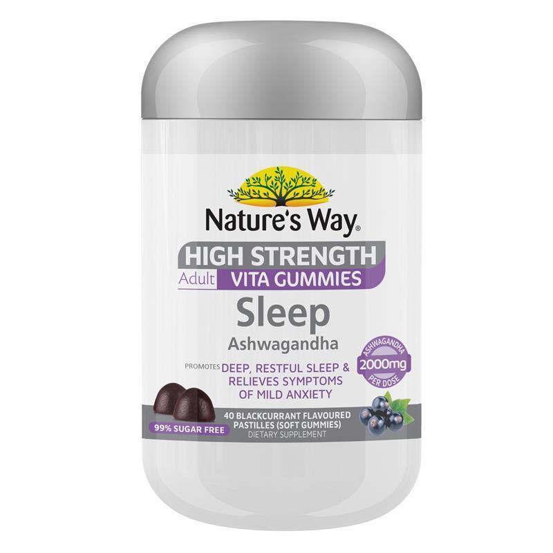 Nature's Way Adult Vita Gummies Sugar Free High Strength Sleep 40 Gummies