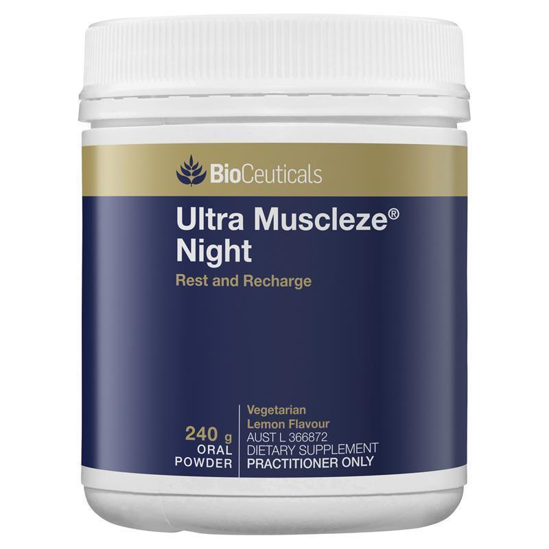 Bioceuticals Ultra Muscleze Night 240g - GimmeNow