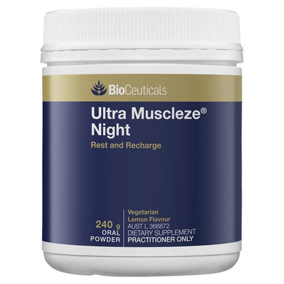 Bioceuticals Ultra Muscleze Night 240g - GimmeNow