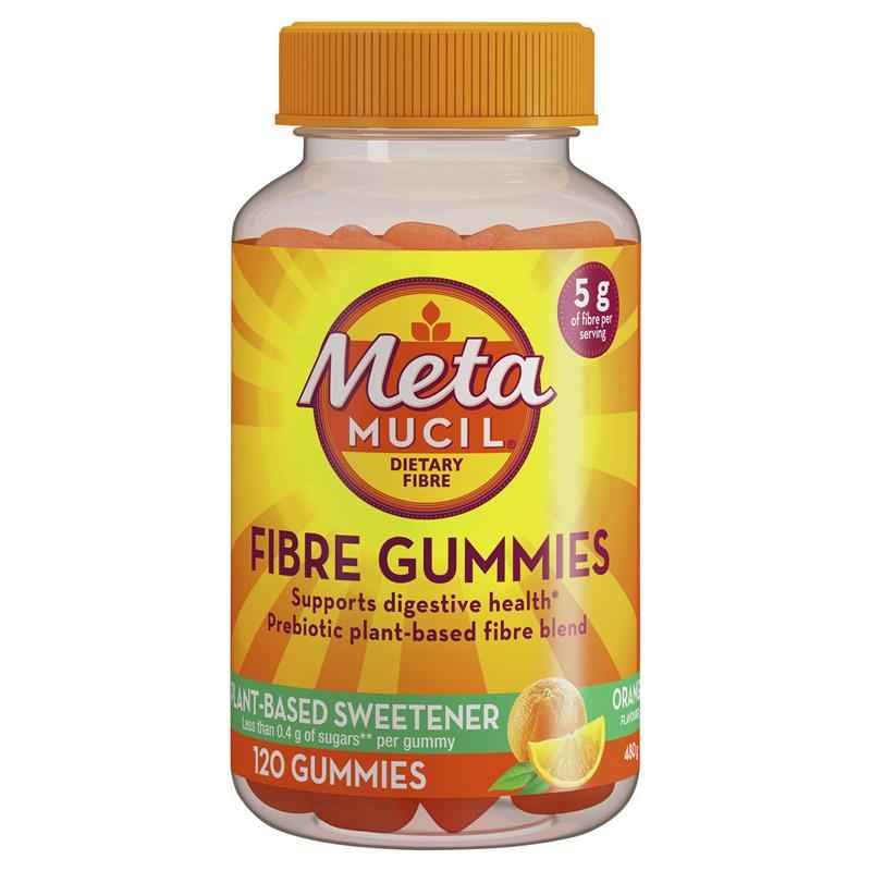 Metamucil Fibre Gummies 120 Pack